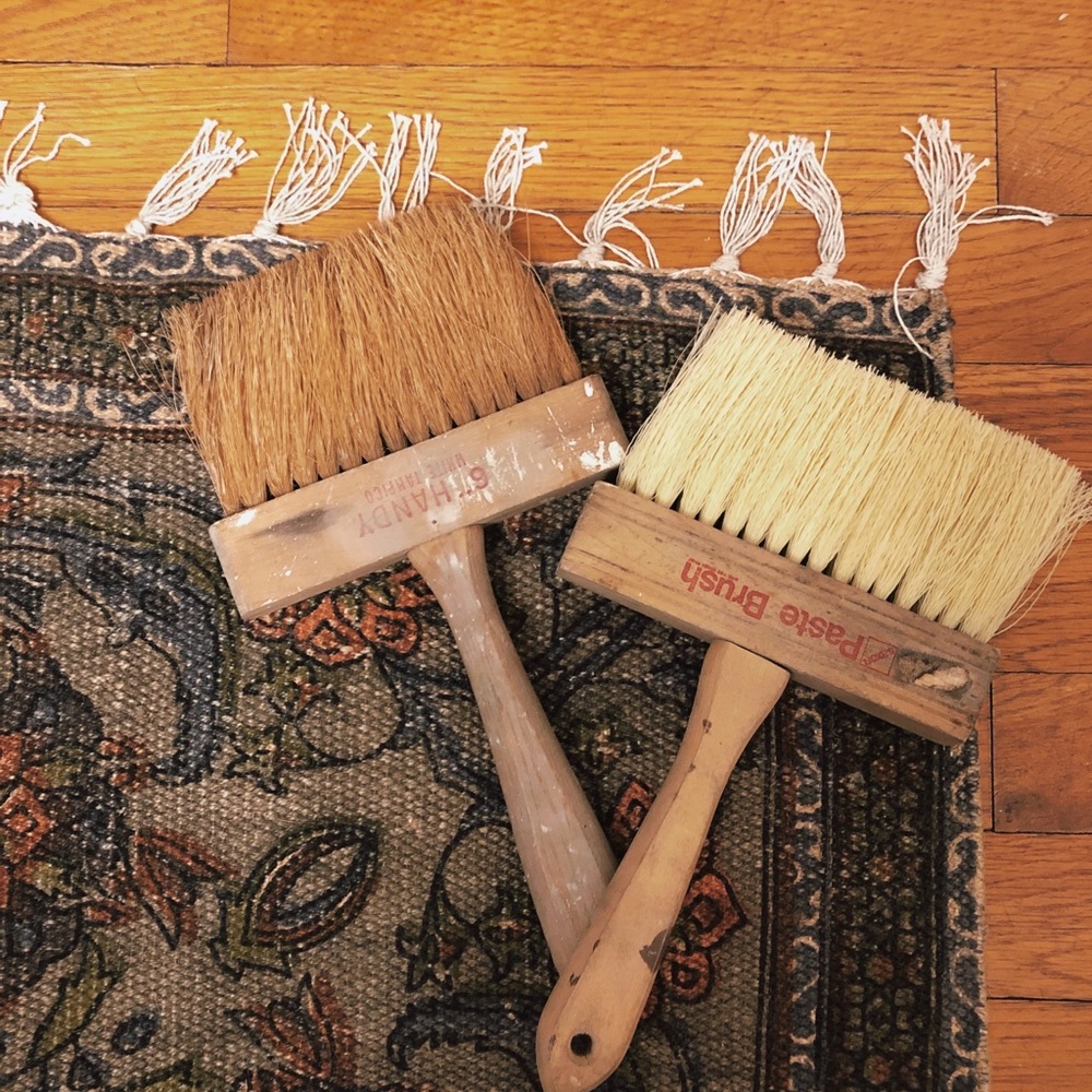 vintage paint brushes